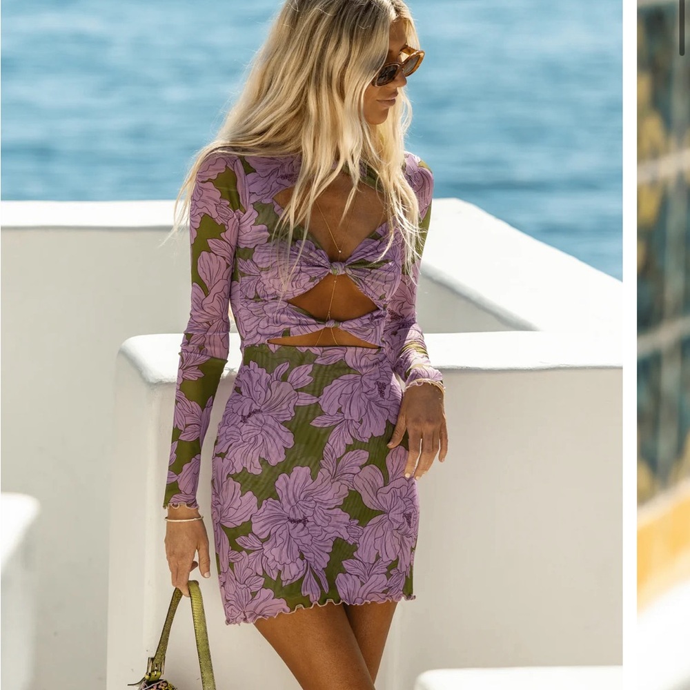 RESA The Salty Blonde Mini Dress